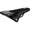 Image de Selle San Marco Regal Short Selle de vélo Gravel et Bikepacking avec cadre Bow Rail avec trou anatomique anti prostate design avec goujons, cadre manganèse Noir Taille S