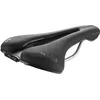 Image de Selle Italia FLITE Boost Gravel TI 316 Superflow - Selle de vélo Gravel, trou anatomique, rembourrage léger, amortisseurs - Taille L3, Noir