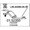 Image de MTS Silencieux central pour VOLKSWAGEN: Transporter (Ref: 01.52350)