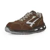 Image de UPOWER Mason ESD S1p SRC Chaussures de sécurité incendie pour femme, marron foncé, gris, 45 EU