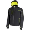 Image de U-Power - Veste Softshell de travail imperméable noire SPACE XL Noir