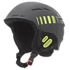 Image de rh+ Casque de ski unisexe Rider, noir mat/logo Shiny Acid Green Faded to Black, L/XL