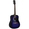 Image de Eko GUITARS RANGER 6 BLUE SUNBURST Guitare Acoustique Série Ranger Bleu Sunburst