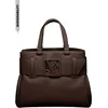 Image de Armani Exchange Sac à provisions Susy pour femme, logo sur ton, fermeture à rabat, chaud fudge, Hot Fudge, Einheitsgröße