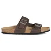 Image de Geox Sandales U Sandal Ghita BSandals pour homme, Café Dk, 46 EU