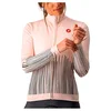Image de CASTELLI Sweat Sorpresa Jersey Fz Femme, Rose tendre/gris foncé, L
