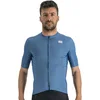 Image de Sportful Checkmate Jersey T-Shirt Homme, Blue Sea/Berry Blue, XXL