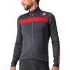 Image de castelli Pur 3 Jersey FZ, Dark Gray/Red Reflex, S