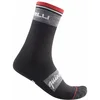 Image de CASTELLI Quinze Soft Merino Sock Chaussettes Mixte, Noir, S