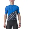 Image de CASTELLI Speed Strada Jersey T-shirt de cyclisme pour homme, Bleu (Drive Blue/Belgian Blue), L