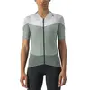 Image de CASTELLI T-shirt en jersey dégradé de couleurs pour femmes, Defender Vert/Ivoire, M
