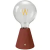 Image de creative cables - Lampe portative LED rechargeable Cabless01 avec ampoule globo G125 - Avec ampoule, Terracotta