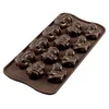 Image de Silikomart 22.127.77.0065 SCG27 Moule pour Chocolat Forme Anges 12 Cavités Silicone Marron