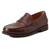 Image de Geox U New Damon B Homme Mocassins, Dk Brown, 46 EU