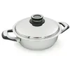 Image de ECOVITAM 2004-24 Sauteuse, INOX 18/10 + Bakélite (poignée), Chromé, 24 cm