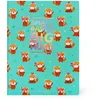 Image de Legami - Cahier à rayures larges - Format de page B5, Grand cahier à rayures, papier FSC certifié, 18,5 x 24,8 cm, thème Red Panda