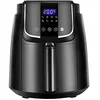 Image de Midea MF-CN35C2 3.5 litres Friteuse d'air 1500W, Friteuse sans huile, 8 fonctions préréglées et minuteur de 60 min, Contrôle de la température Smart, noir