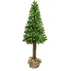 Image de LPGLed | Sapin de Noël Artificiel avec Tronc | Sequiia Mix PE | Diamètre 80 cm   Quantité de Branches 77 (130 cm)