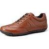 Image de Geox U Edgware A Homme Basket, cognac, 45 EU