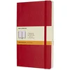 Image de CARNET LIGNE GRAND FORMAT SOUPLE SCARLET