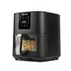 Image de Girmi FG79 "Ecofrit 9La Friteuse à Air, 1700 W, 9 Litres XXL, 8 programmes, Affichage Numérique,BPA/PFOA Safe, Lumière intérieure, Minuteur, Livre de recettes inclus, Noir Mat