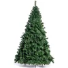 Image de BAKAJI Grand Sasso Sapin de Noël Super épais pin vert, base croix en métal, pliable, très haute qualité, montage facile avec branches à greffer (240 cm)