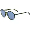Image de Italia Independent 0038-035-000 Montures de Lunettes, Vert (Verde), 53.0 Mixte Adulte