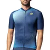 Image de Alé Cycling Maillot Pragma Optical à manches courtes pour homme, bleu, M