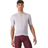 Image de CASTELLI Espresso Jersey Maillot de cyclisme pour homme, femme, respirant et léger, parfait pour de longues distances, Purple Mist/Dark Gray, 3XL