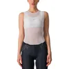 Image de CASTELLI PRO Mesh W Sleeveless T-shirt long pour femme, Blanc, XL