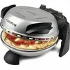 Image de G3 Ferrari G10006 Pizza Exprimer Plaisir, Four Pizza, 1200 W, 400°C, Pierre Réfractaire (diamètre 31 cm), Minuteur 5', Livre de Recettes inclus, Argent