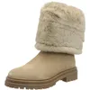 Image de Geox Femme Iridea Bateau à Cheville, Caramel Beige, 37 EU