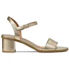Image de Geox Sandales D Aurely 50 B pour femme, Doré, 38 EU