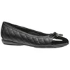 Image de Geox Ballet plat D Annytah B pour femme, Noir, 37 EU