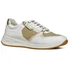 Image de Geox Baskets D Bulmya B pour femme, Lt Gold White, 40 EU