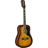 Image de EKO GUITARS Ranger XII VR EQ, haut en épicéa, bandes, fond et poignée en acajou, clavier en South American Roupana, couleur Honey Burst