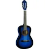 Image de Eko GUITARS - CS-2 BLUE BURST Guitare Classique Série Studio Échelle 1/2, Couleur Blue Burst