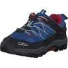 Image de CMP Rigel Low Trekking Shoe Kids WP, Chaussures randonnée, Cobalto Stone Fire, 40 EU