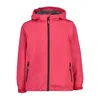 Image de CMP Windproof and Waterproof Rain Jacket WP 10,000, Fraise, 176 Fille