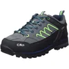 Image de CMP Moon Low Trekking Shoe WP pour homme, Grey Verde Fluo, 43 EU