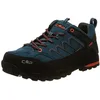 Image de CMP Moon Low Trekking Shoe WP Chaussures de trekking pour homme, Bleu anthracite Deep Lake Antracite, 44 EU