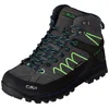 Image de CMP Moon Mid Chaussures de randonnée, Marche Homme, Grey Verde Fluo, 47 EU
