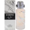 Image de ICEBERG Twice Platinum - Eau de toilette de luxe pour femme - 125 ml - Notes florales et orientales - Flacon cylindrique effet marbre - Pour femme