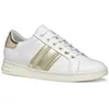 Image de Geox Baskets D Jaysen E pour femme, White Lt Gold., 41 EU
