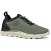 Image de Geox U SPHERICA E Baskets pour homme, vert foncé/noir, taille 40 UE, vert foncé noir, 40 EU