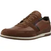 Image de Geox U Renan A Baskets pour homme, marron coton, taille 44 UE, Marron coton., 44 EU