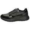 Image de Geox Baskets D Plummery pour femme - Noir - Pointure 38 EU, Noir, 38 EU