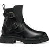 Image de Geox D Iridea, Botte à la Cheville Femme, Noir, 38 EU