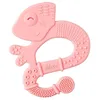 Image de Chicco Masseur de dentition pour bébé, dentition en silicone, soulagement pendant la période de dentition, 2 Mois+, rose