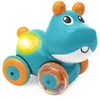 Image de Chicco Hippo Sprint&Go Game Animal électronique marche arrière avec mélodies, sons et lumières, stimulation à ramper, roues en caoutchouc, 6-36 m